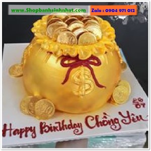 Bánh Sinh Nhật Hũ Vàng - VA147